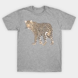 Trendy Chic leopard animal pattern T-Shirt